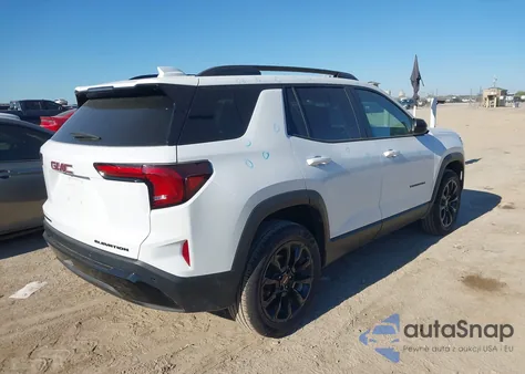 2026 GMC Terrain Fwd Elevation from USA, damaged, VIN 3GKALMEG5TL244666